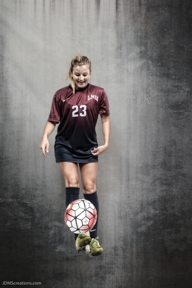 Maddie Medved #LIONSTRONG Photo Shoot Portrait 2016-17 LMU Women's Soccer