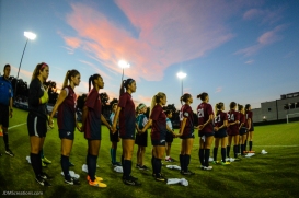 Team National Anthem LMU women's soccer vs. Nebraska-Omaha Sept. 24, 2016