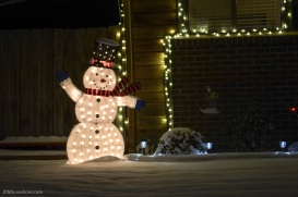 621 W. Emma Lafayette Christmas snowman